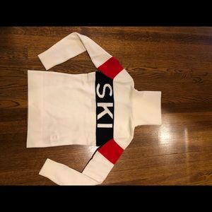 Wool ski sweater
